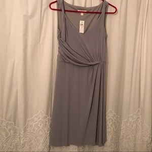 NWT! Ann Taylor Grey Sleeveless Party Dress Size 4